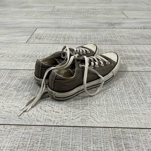 brown/green low converse